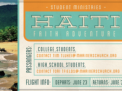 Haiti Faith Adventure Promo