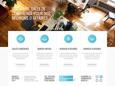 Nuage B Homepage