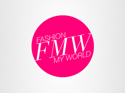FMW brand fashion identity logo pink