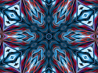 Kaleidoscope pattern 2 color illustration kaleidoscope pattern psychedelic trippy wavy