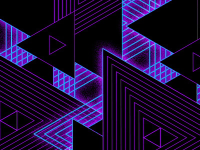 Geometric Pattern1 futuristic geometry glow motif pattern retro texture triangle
