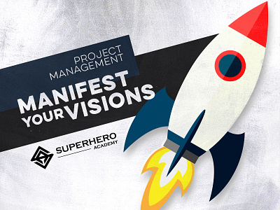 SuperHero Academy illustration rocketship video