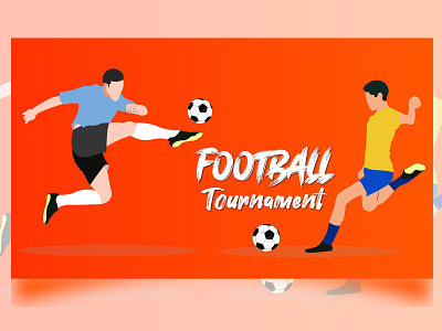 Football Tournament Illustration branding design football football tournament graphic design illustration logo qatar 2022 tournament
