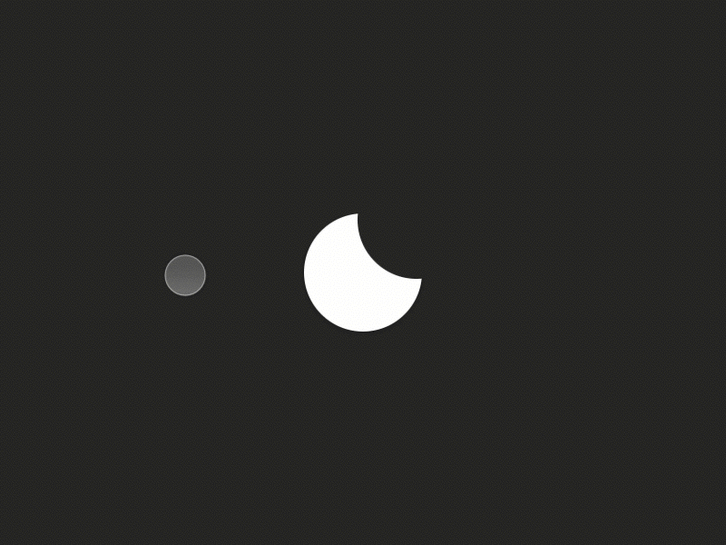 Sun and Moon animation creative gif