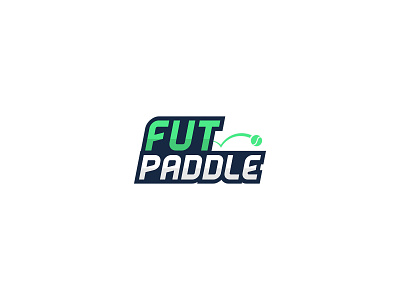 Fut Paddle logo design - تصميم شعار فوت بادل