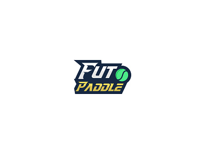 Fut Paddle logo - تصميم شعار فوت بادل logo logo design logo type logos logotype logotypes modern logo paddle paddle logo padel padel logo tennis tennis logo