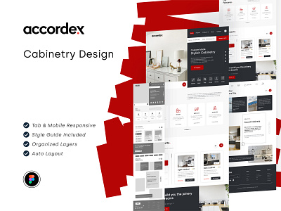 Accordex-Cabinetry Design graphic design ui