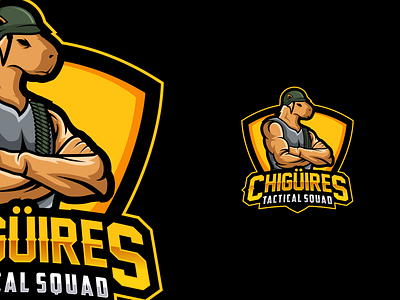 Chiguires Tactical Squad Logo