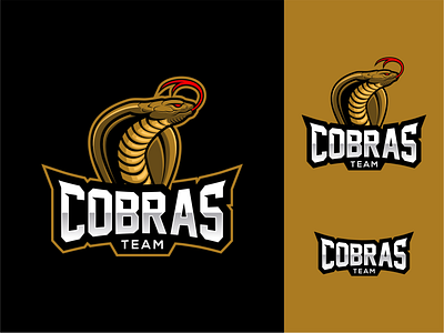 Cobra Team branding cobra design esport logo graphic design icon illustration logo sport team vector venom