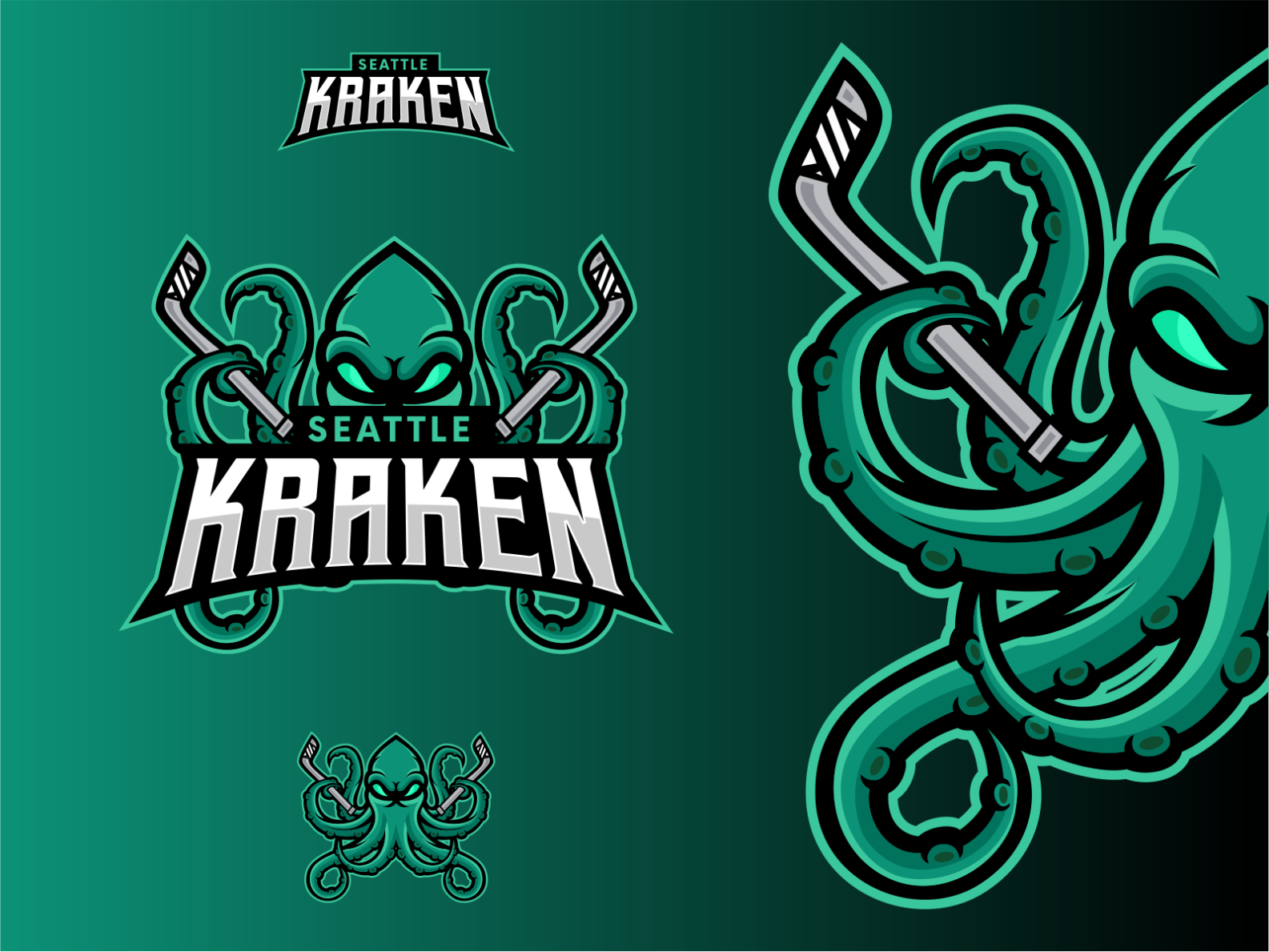 Seattle Kraken by arrokhish ariyanto on Dribbble