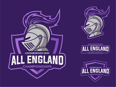 All England Championship branding championshiop design england esport logo graphic design icon illustration logo spartan sports vector