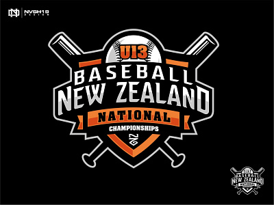 Baseball New Zealand baseball branding design esport logo football graphic design icon illustration logo mascot new zealand softball sport logo sports vector