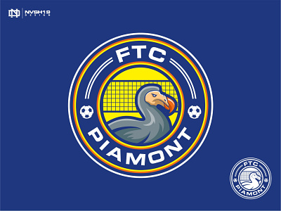 FTC Piamont branding design design logo graphic design icon illustration logo logo design sport logo sports team vector volleyball