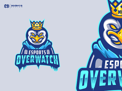 Overwatch branding design design logo esport logo esports graphic design icon illustration logo logo design mascot sports vector