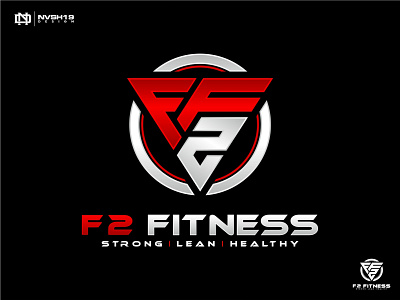 F2F branding design fitness graphic design gym icon illustration logo sport logo sports training vector