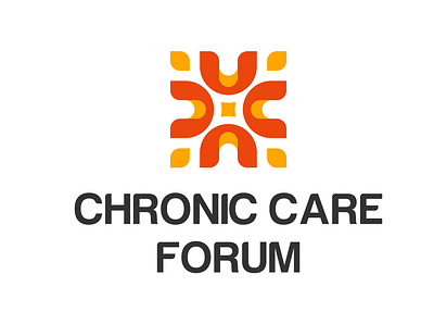 Chronic Care Forum brand identity branding design forum graphic design health icon illustration logo medic typography ui ux vector