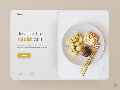 Healthy Food Landing Page branding clean colors design dribbble dribbble best shot food graphic design health healthy food landing page minimal product ui ui design ux ux design web web design website