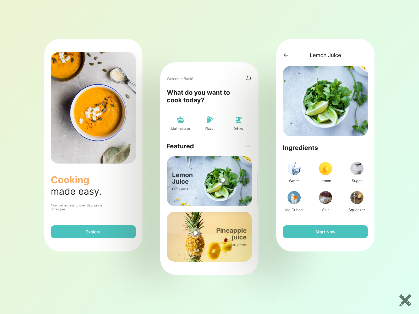 Recipe App Design by Saud Ali on Dribbble