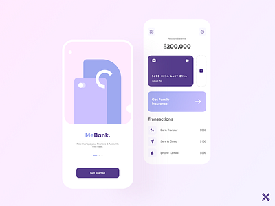 MeBank App Design app bank app clean design dribbble dribbble best shot fintech illustration minimal payment app product typography ui uidesign uiux ux uxdesign uxui