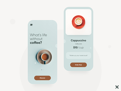 Coffee App Design app design branding clean coffee coffee shop design dribbble dribbble best shot minimal mobile product ui uidesign ux uxdesign
