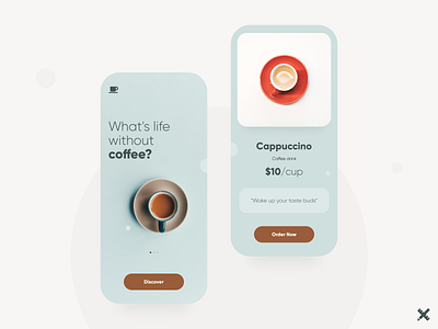 Coffee App Design