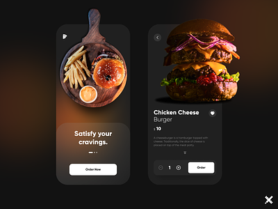 Burger App Design