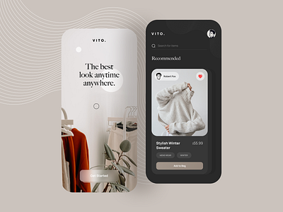 Fashion App Design