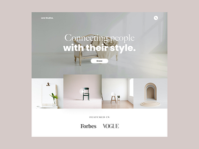 Interior Design Landing Page