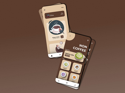 Coffee Shop | Mobile App coffeeshop design mobileapp ui ux