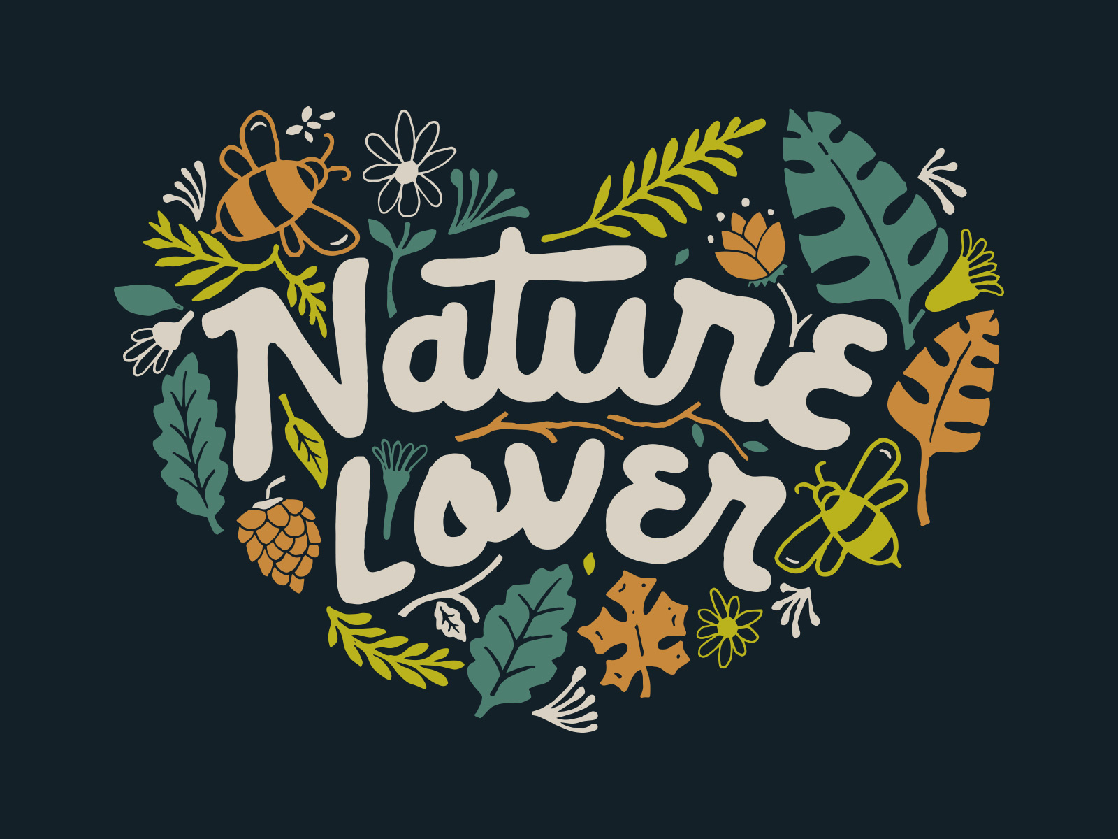 Nature Lover by Sansroom on Dribbble