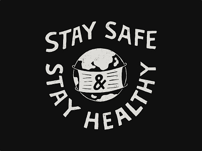 Stay Safe branding handlettering illustration inspiration lettering merch design skitchism t shirt typography vintage