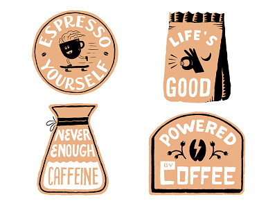 Coffee Set branding handlettering illustration inspiration lettering merch design skitchism t-shirt typography vintage
