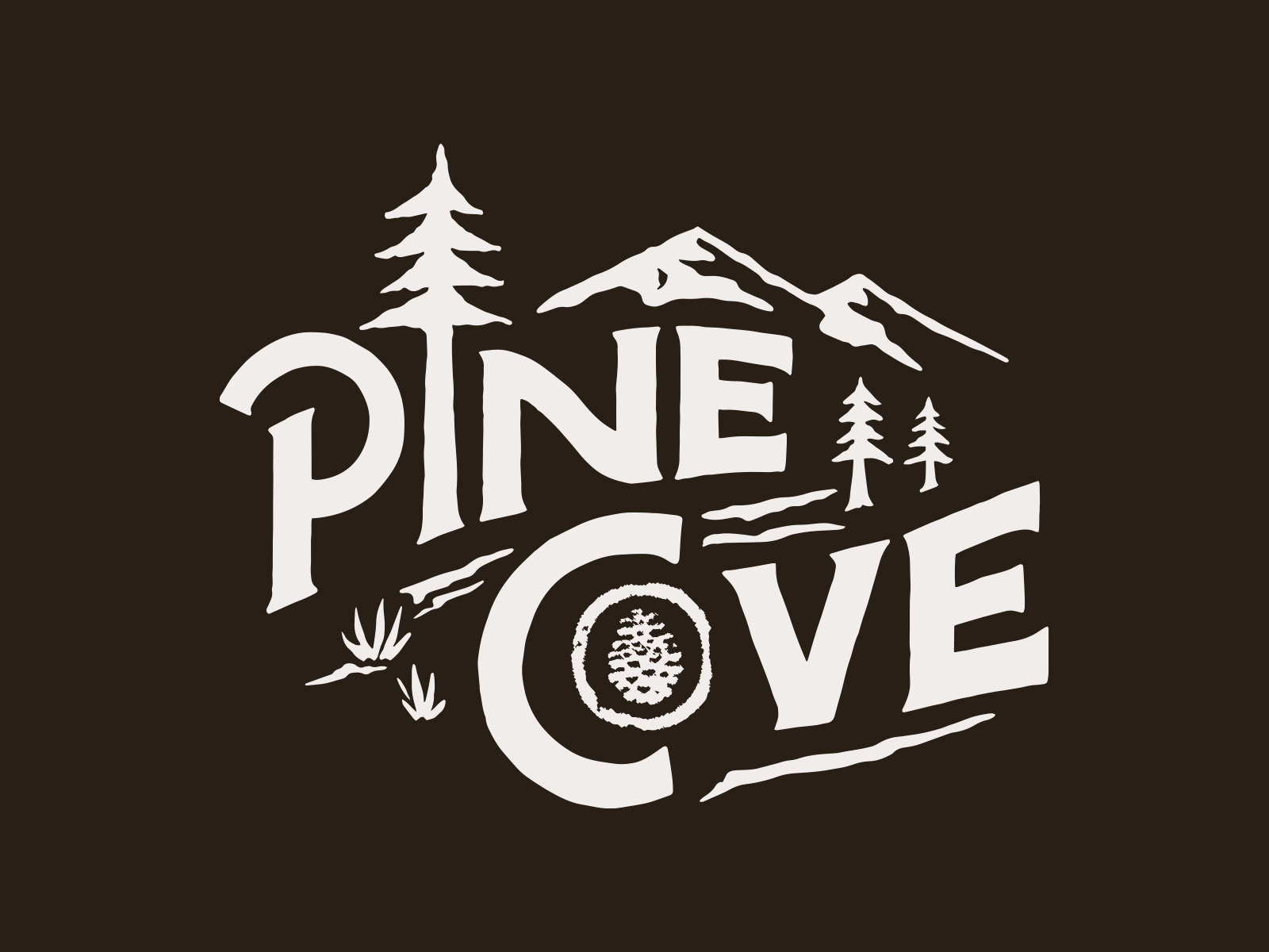 Pine Cove by Sansroom on Dribbble