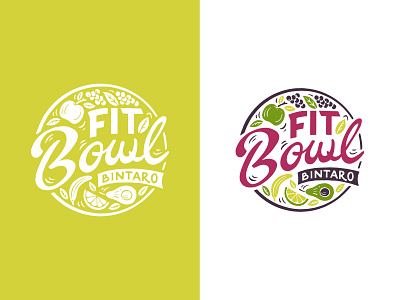 Fit Bowls branding handlettering illustration inspiration lettering merch design skitchism t shirt typography vintage