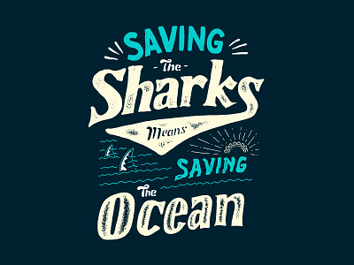 Saving The Ocean brand branding clothing motees tshirt