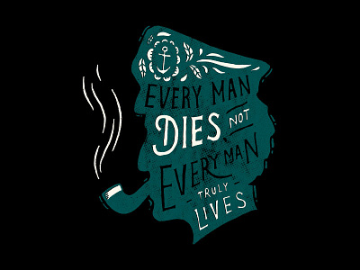 Truly Lives illustration lettering skitchism tshirt typography