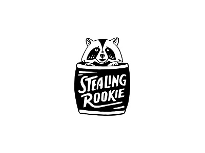 Stealing Rookie branding illustration logo