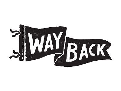 WayBack brand illustration lettering merch skitchism