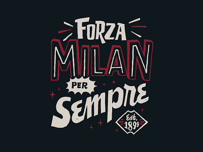 Per Sempre brand design illustration lettering merch skitchism t shirt typography