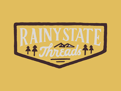 Rainy State branding clothing handlettering illustration inspiration lettering merch design skitchism t shirt typography vintage