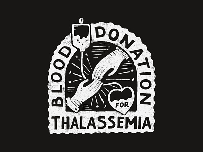 Blood Donation branding handlettering illustration inspiration lettering merch design skitchism t shirt typography vintage