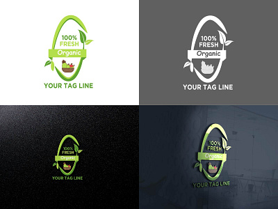 Organic Logo app branding design icon illustration logo typography ui ux vector