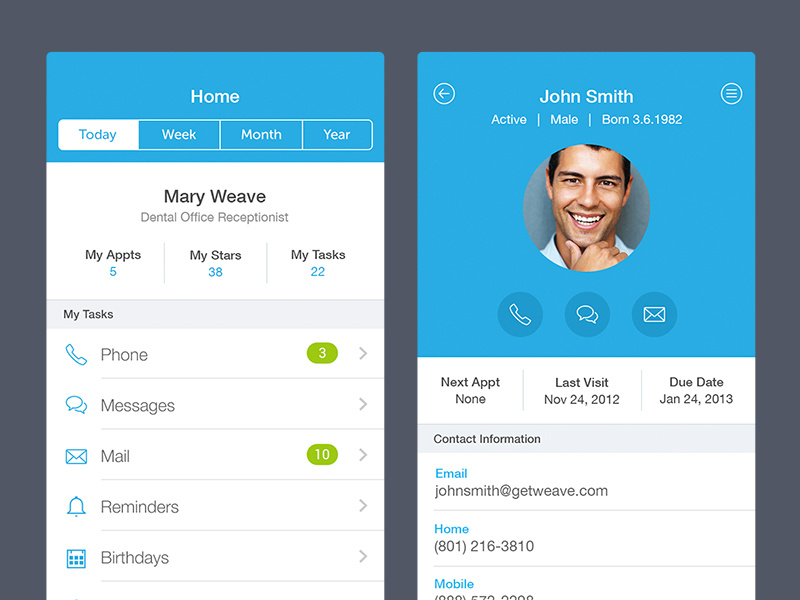 application form job for hospital Taylor  Meg Dental Dribbble  by  Dribbble Application