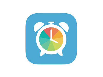 Temp Clock Icon app app icon clock flat icon ios 7 iphone temperature