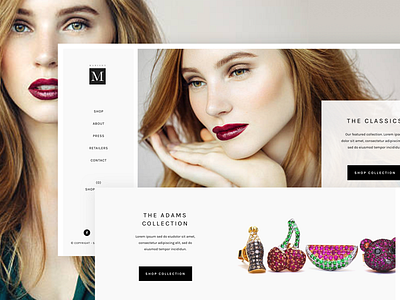 Madison Jewelry by Meg Taylor for Notch Interactive on Dribbble