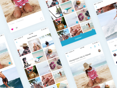 PhotoKeeper Screens