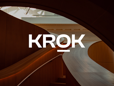 KROK Stairs — Logo & Naming brand identity branding fashion graphic design logo stairs typography