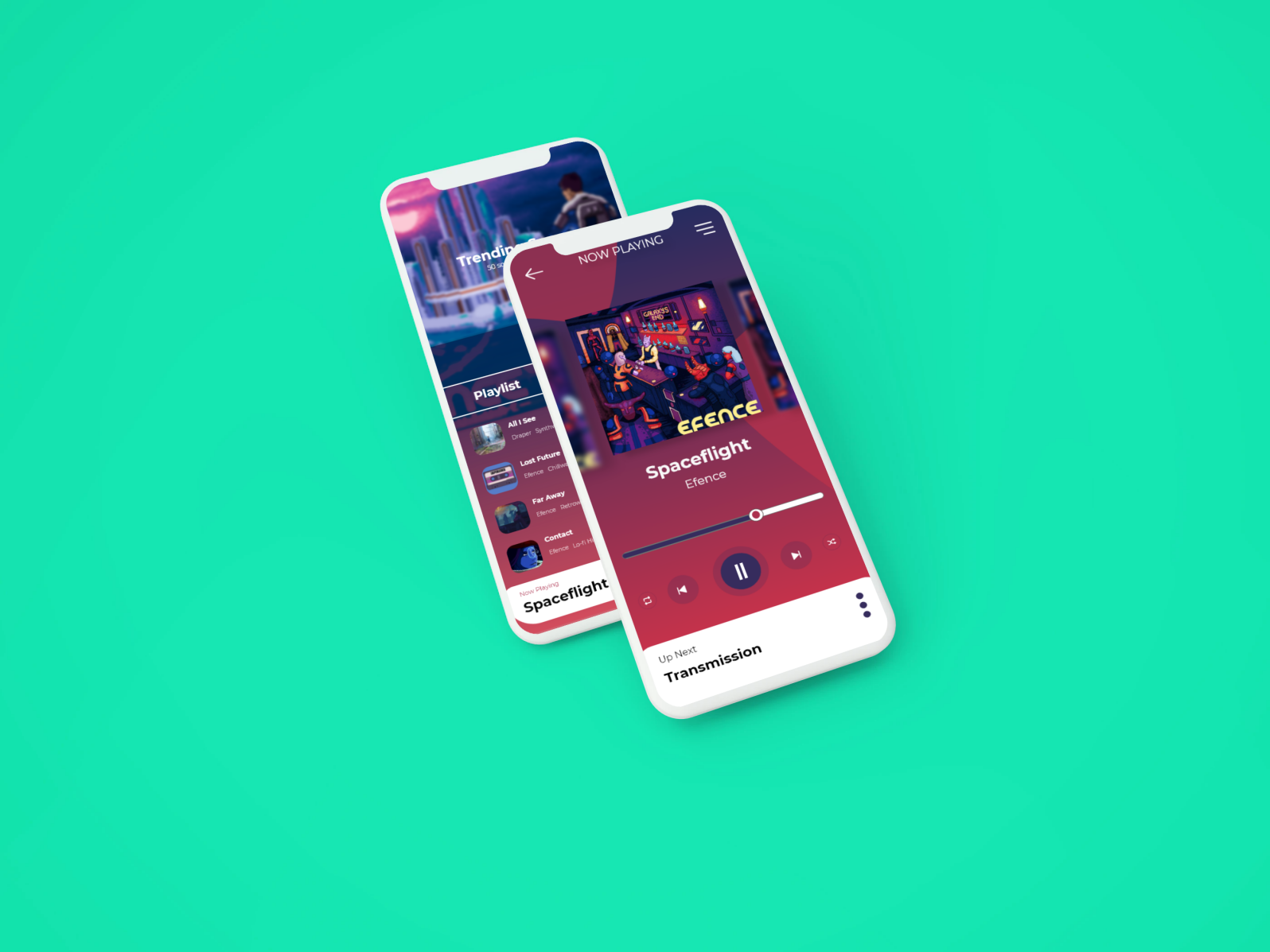 Efence_Playlist by Mariella Louise Ogoy on Dribbble