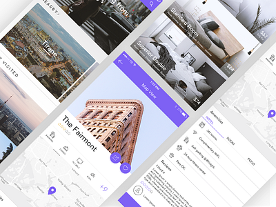 Beguest App Design app app design discover hotel map rating room travel travel app
