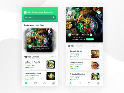 Resturant App app application card check cuisine delivery app food ios online grocery order food resturant